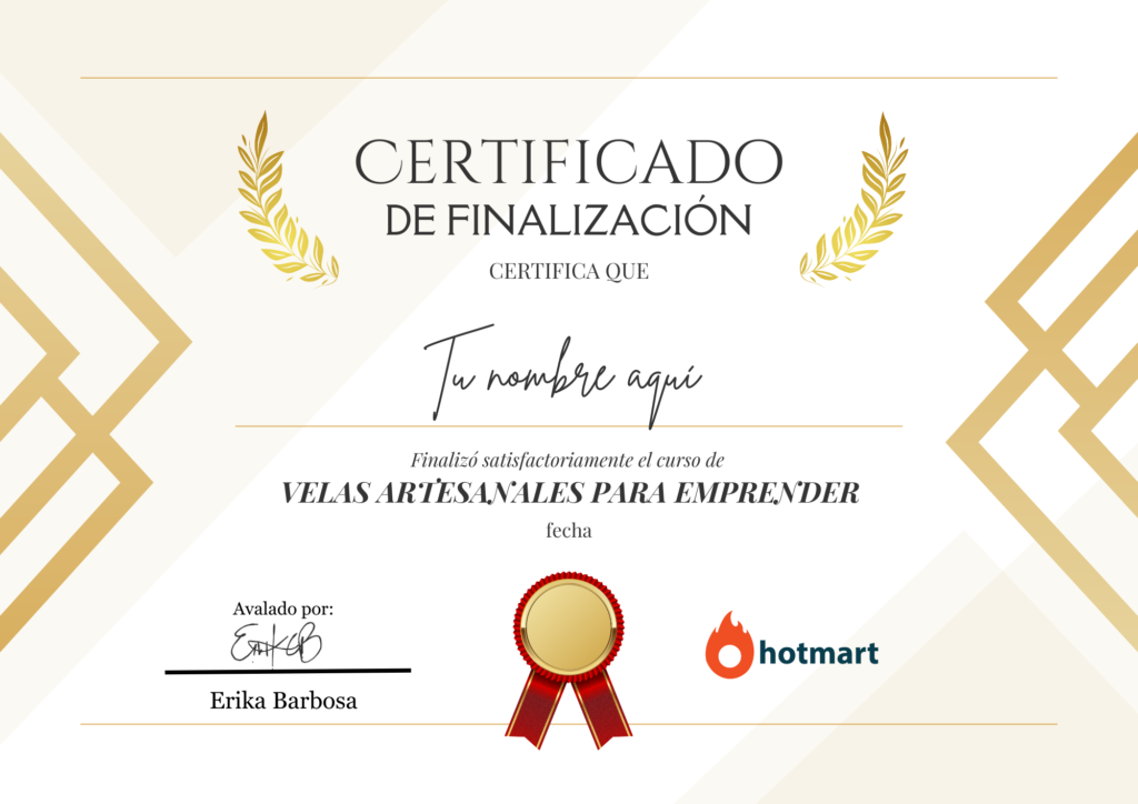 Certificado de finalización